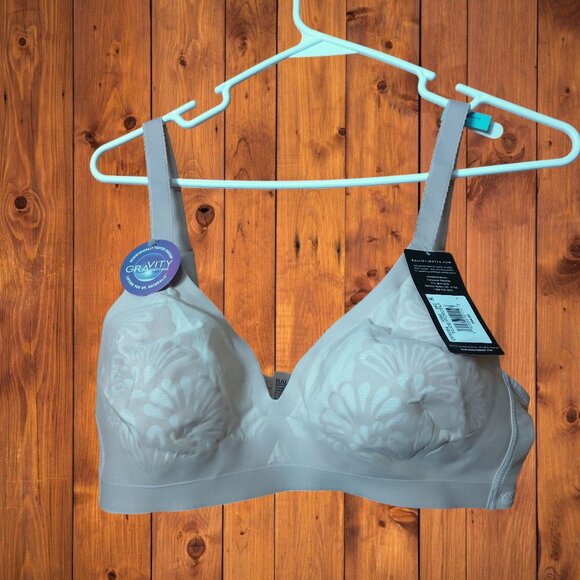 BALI LIFT GRAVITY DEFYING WOMEN'S 34C NUDE WIRELESS BRA DF6564 NEW WITH TAGS - Picture 2 of 6